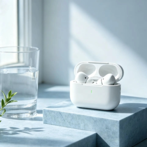The new TWS wireless Bluetooth headset is isolated from the outside world and only listens to the sound of the headset.